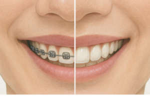 ワイヤー矯正　マウスピース矯正